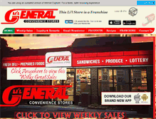 Tablet Screenshot of lilgeneral.com